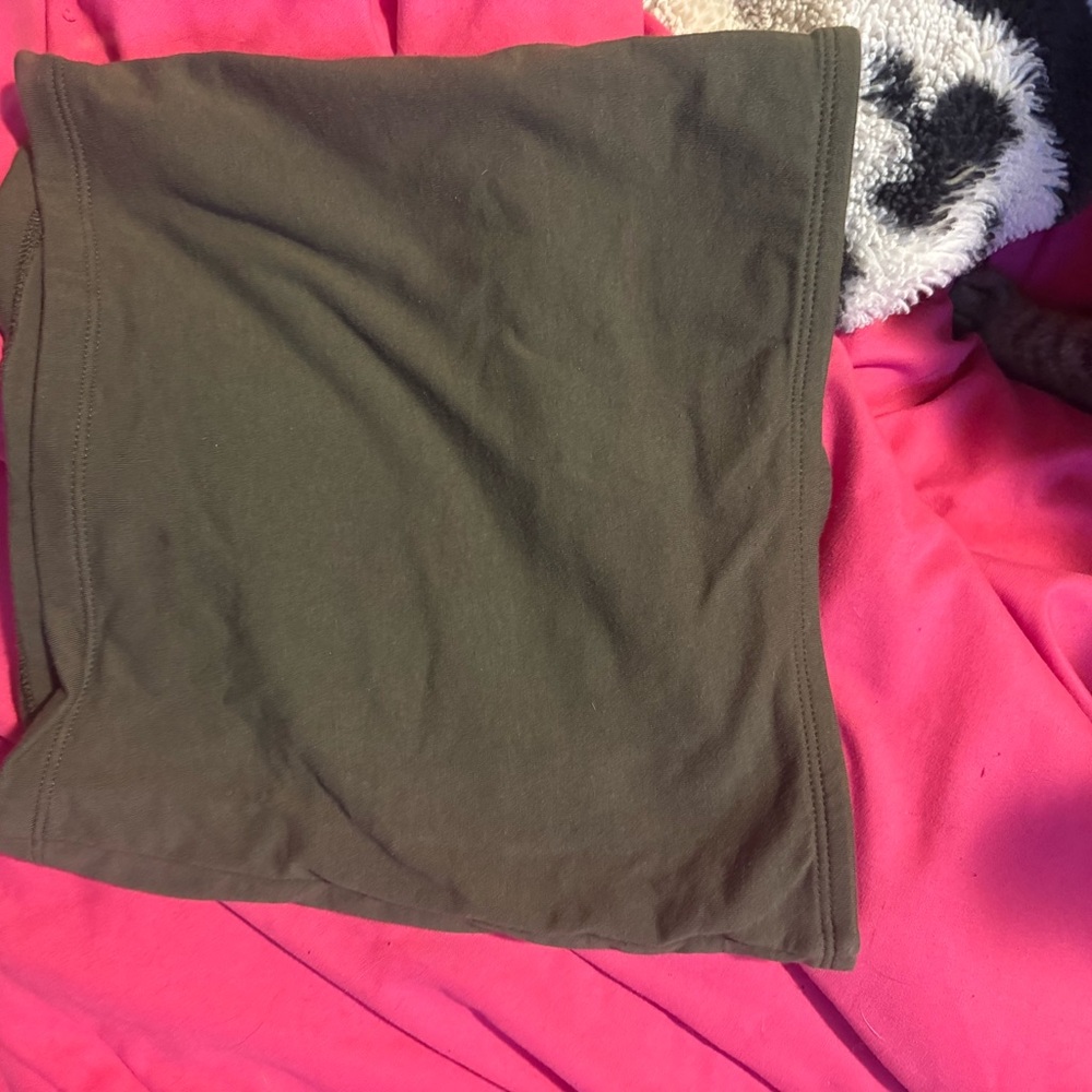 Old Navy Olive Green Crop Top